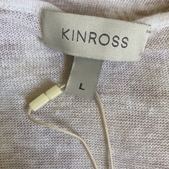 Kinross 100% Linen Tropical Print Dress in Pelican Multi NWT - Picture 12 of 14